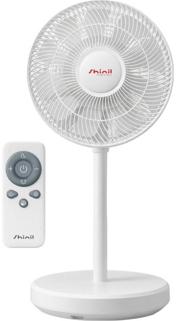 신일 BLDC 무소음 리모컨 접이식 유무선 스탠딩 선풍기, SIF-W12YH