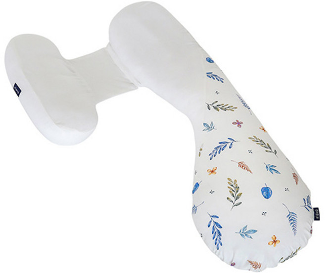 엘라바 2in1 H자형 임산부 바디필로우 + 솜, 아이리스