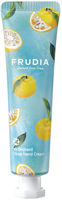 FRUDIA 文青果社 輕盈保濕護手霜 香水檸檬, 30g, 1條