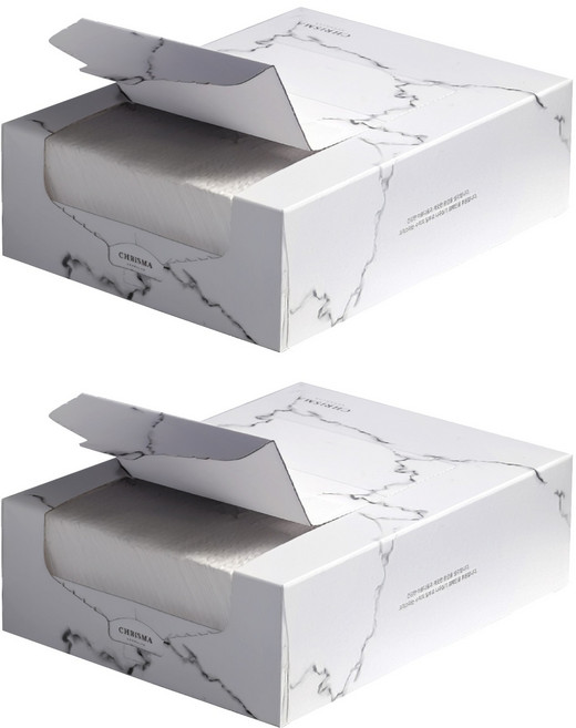 크리스마 3코튼 엠보 화장솜, 500매입, 2개