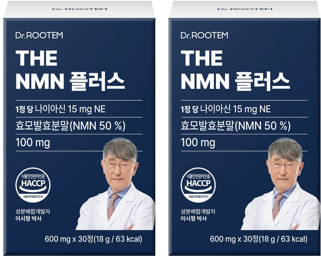닥터루템 정품 THE NMN 플러스, 30정, 2개
