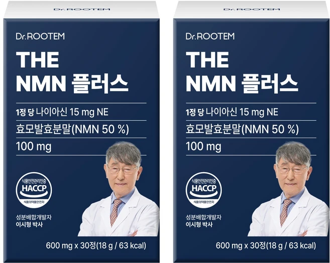 닥터루템 정품 THE NMN 플러스, 30정, 2개 - 쿠팡