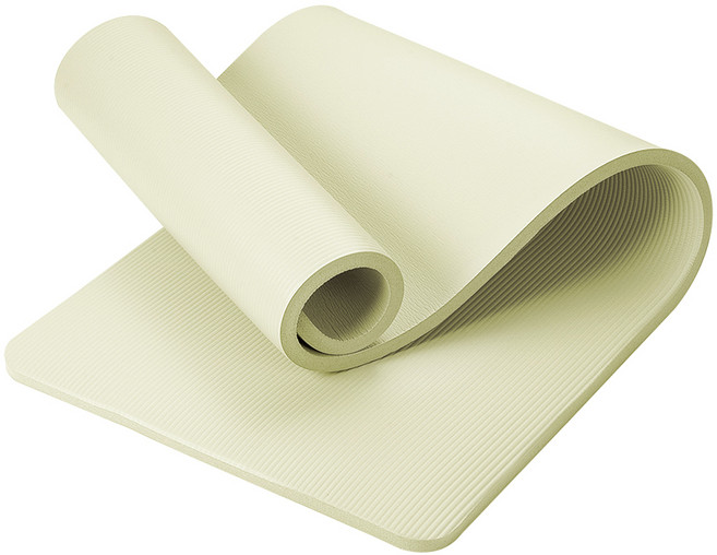 코멧 스포츠 NBR 요가매트 20mm, 크림 베이지, 1개