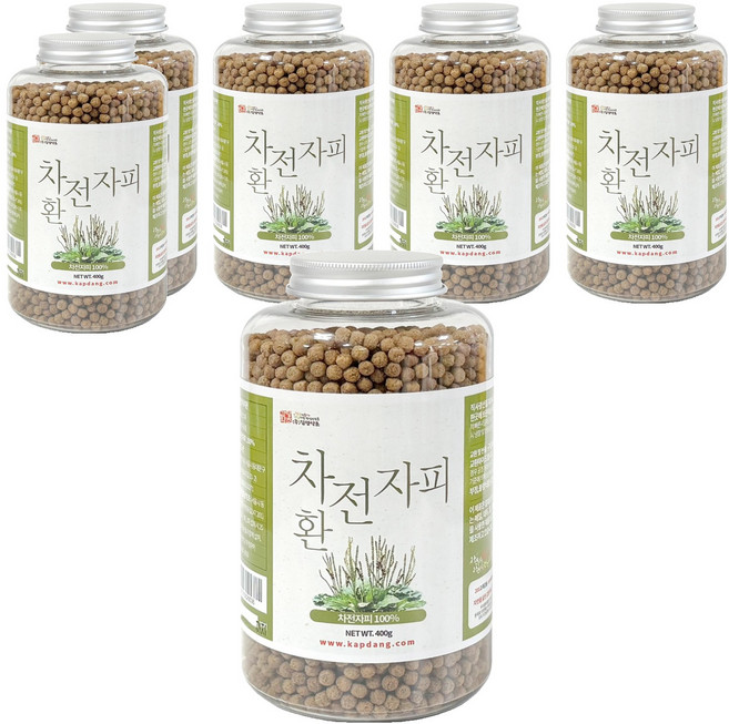 Gapdang 草本車前草丸, 400g, 6罐
