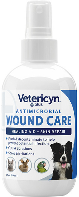 Vetericyn 維特萊森 plus 全動物皮膚潔護噴劑 液態, 89ml, 1瓶