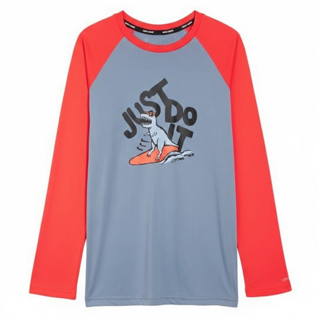 NIKE 耐吉 JDI DINOSAUR 男孩長袖防曬衣 NESSB840-474 1件