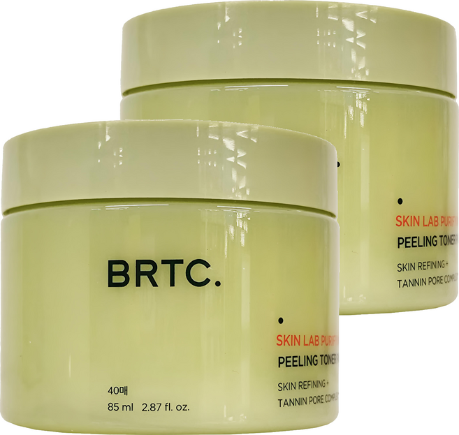BRTC. 肌膚精粹去角質棉片, 40片, 2盒