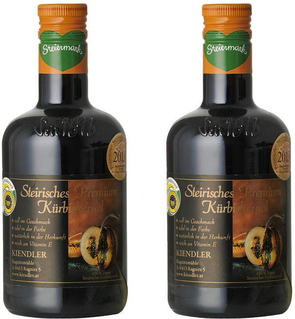 Kiendler 健多樂 純南瓜籽油 250ml, 2瓶