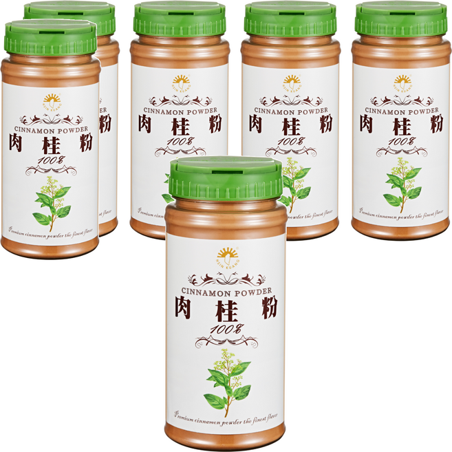 新光洋菜 肉桂粉, 210g, 6罐