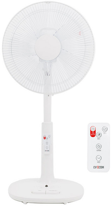 시프이컴 심플 스탠드형 무선 리모컨 발터치 선풍기, NDL2108R