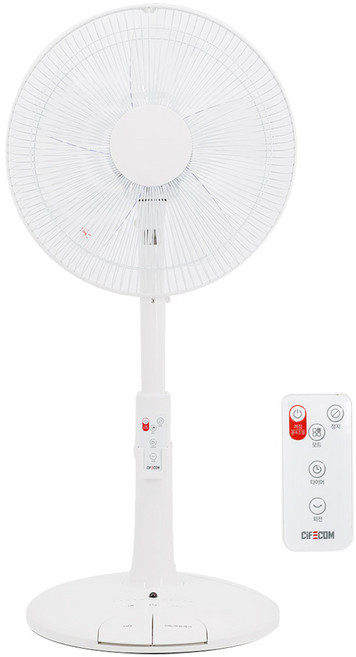 시프이컴 무선 리모컨 발터치 스탠드형 유선 선풍기, NDL1906R