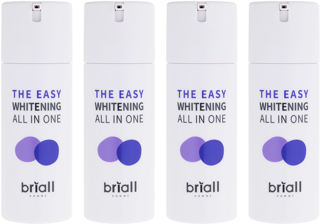 브리올옴므 더 이지 화이트닝 올인원 로션, 120ml, 4개