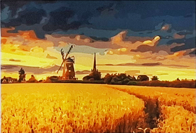 ArtLife 藝術生活 數字油畫DIY DT029 50 x 40cm, 豐收季節, 1個