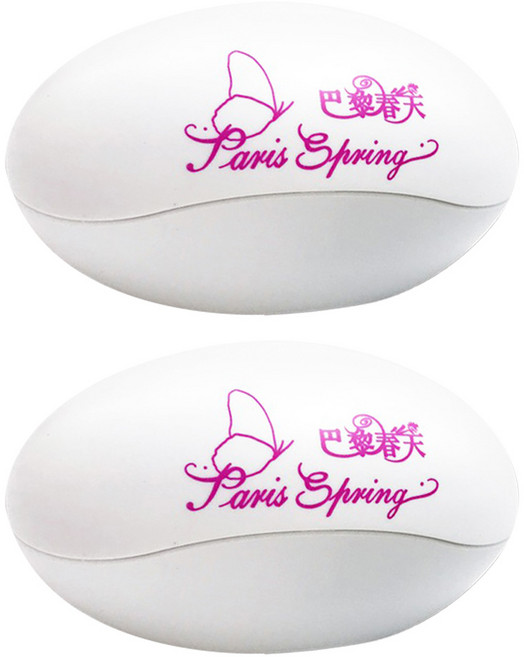Paris Spring 巴黎春天 蛋型去角質器, 2個, 1個