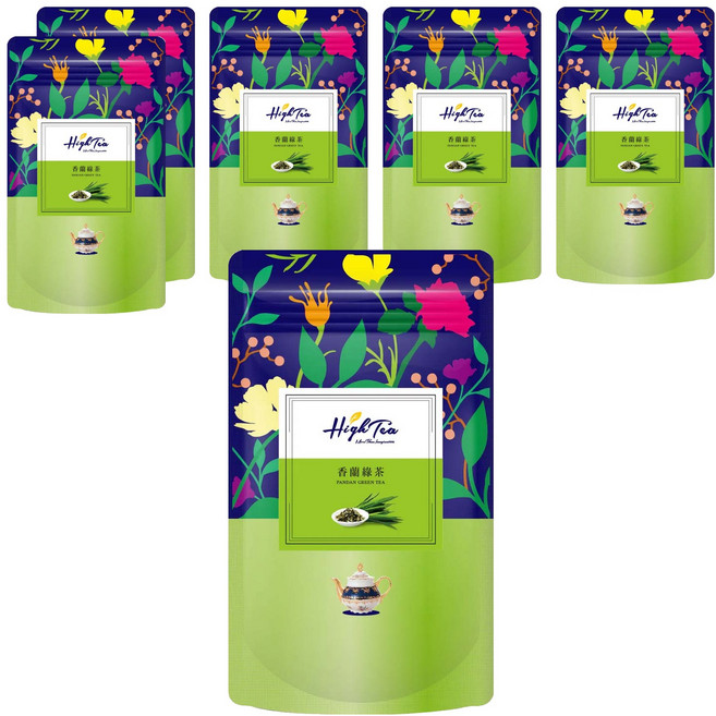 High Tea 伂橙 香蘭綠茶, 1.5g, 12包, 6袋