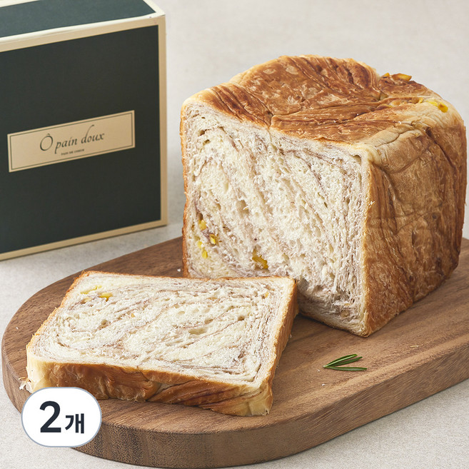 데니쉬 식빵 밤, 550g, 2개
