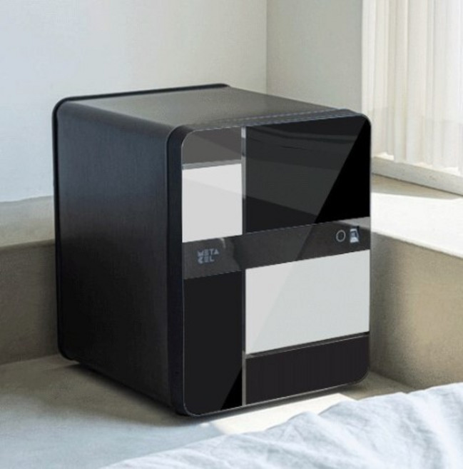 선일금고 메타알레 금고 MC-40ALM 방문설치, 블랙 + 그레이