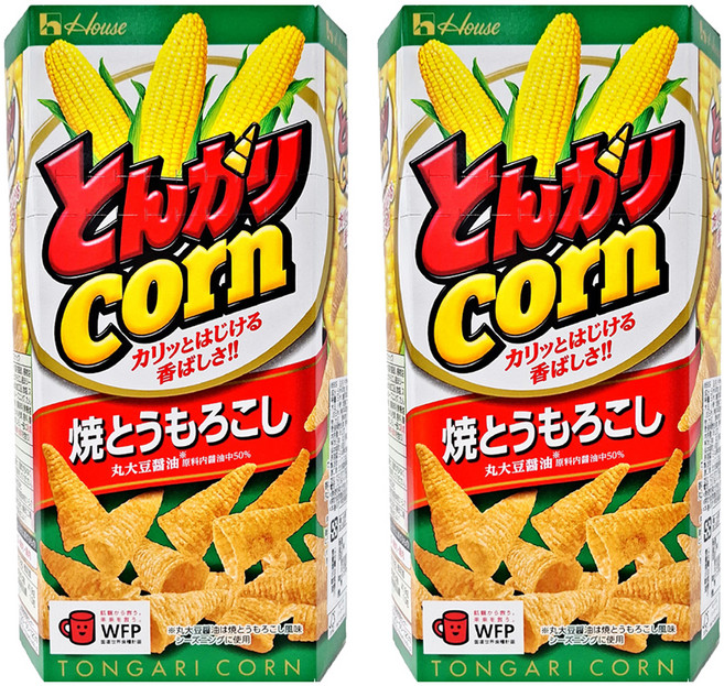 House 好侍 牛角玉米餅 燒玉米味, 68g, 2盒