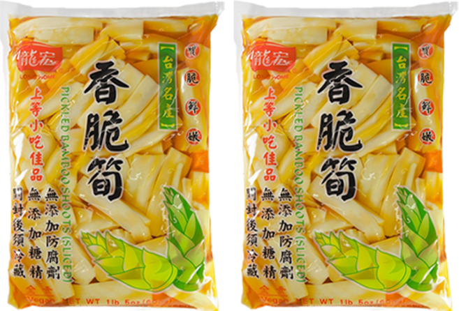 龍宏 香脆筍, 600g, 2包