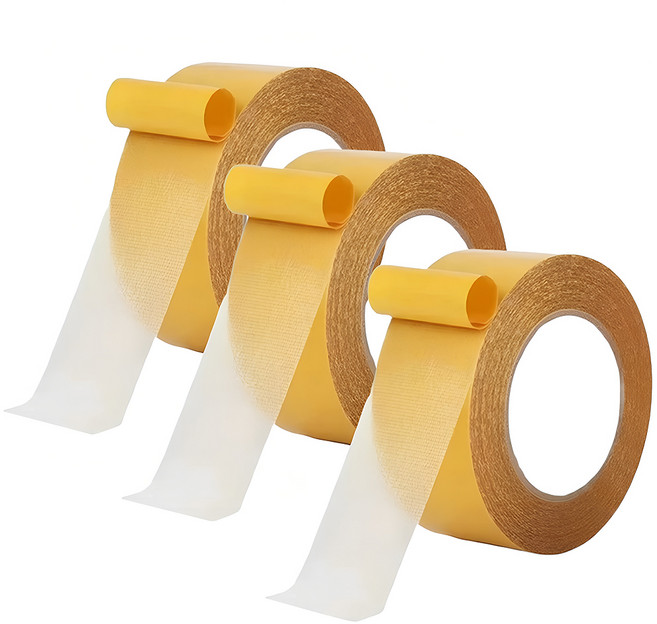 쿠말 초강력 자국없는 메쉬 양면테이프 3cm x 5m, 투명, 3개