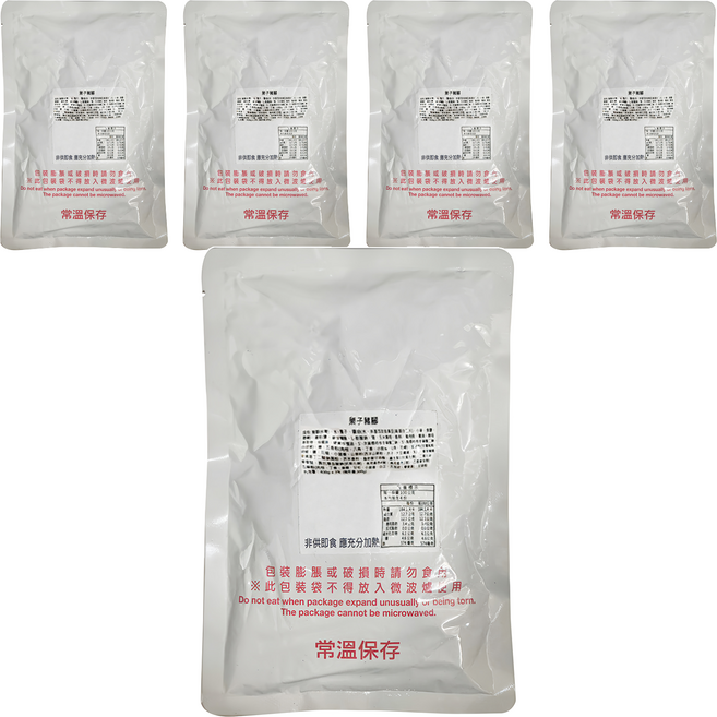 小沈爺 栗子豬腳, 5包, 400g