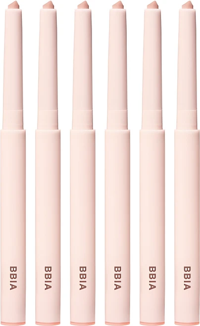 삐아 라스트 파우더 애교살 펜슬 아이섀도 0.7g, 03 복숭아 우유, 6개 - 쿠팡