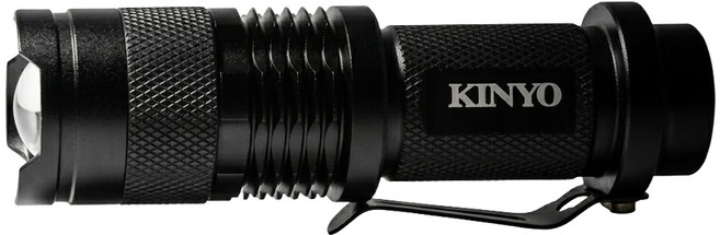 Kinyo 迷你LED變焦手電筒, 1個