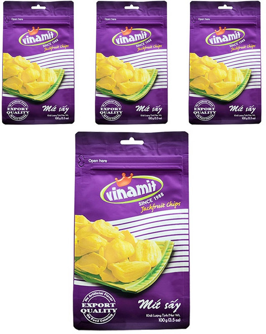 비나밋 잭푸룻칩, 100g, 4개