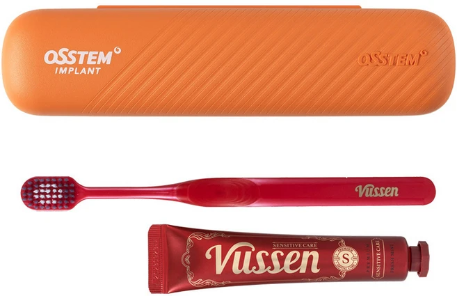 오스템파마 뷰센 여행용 양치 키트, 1세트 - 쿠팡