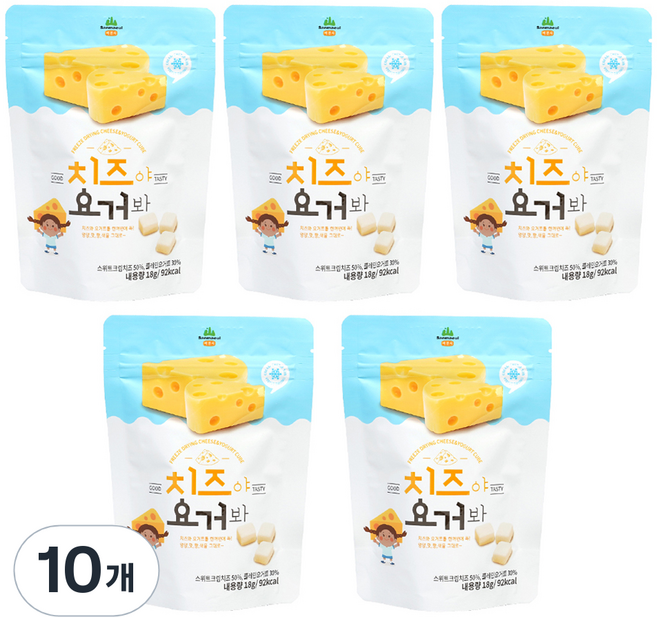 산마을 치즈야 요거봐, 18g, 10개