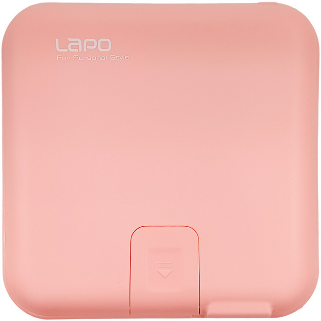 LaPO 多功能無線快充行動電源 Type-C + Lightning 1個, WT-03CM, 珊瑚粉