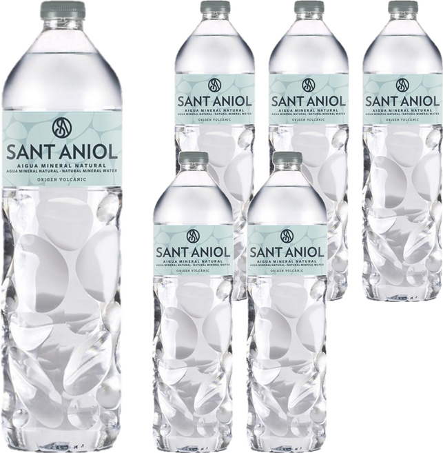 SANT ANIOL 聖艾諾 火山岩礦泉水, 1.5L, 6瓶
