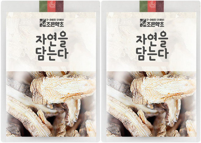 조은약초 더덕, 200g, 2개
