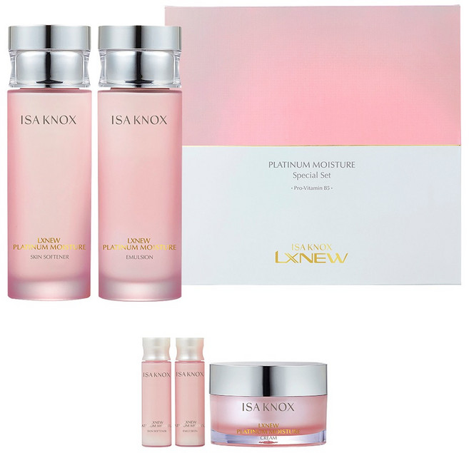 이자녹스 플래티넘 모이스처 기초 실속 세트, 1세트