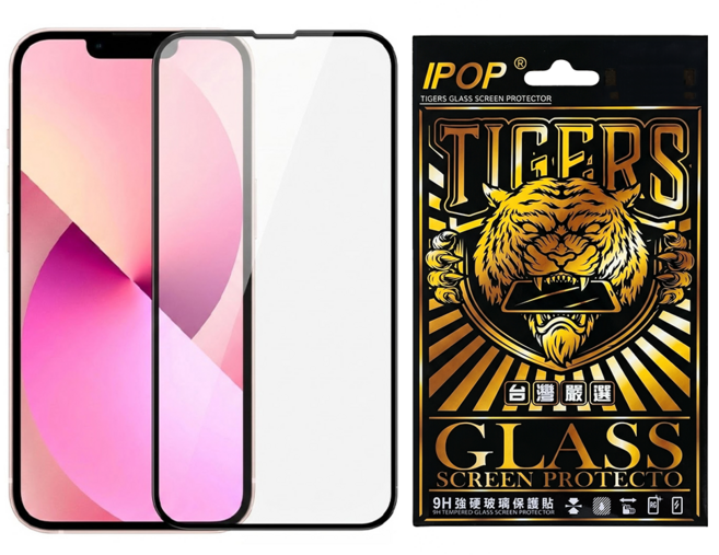 IPOP 滿版亮面藍光9H鋼化玻璃保護貼, 1個