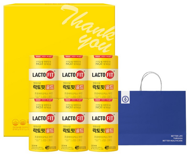 락토핏 골드 6p 선물세트, 1세트