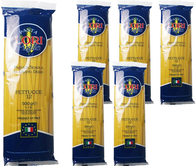 파스타로리 파스타 페투치네, 6개, 500g