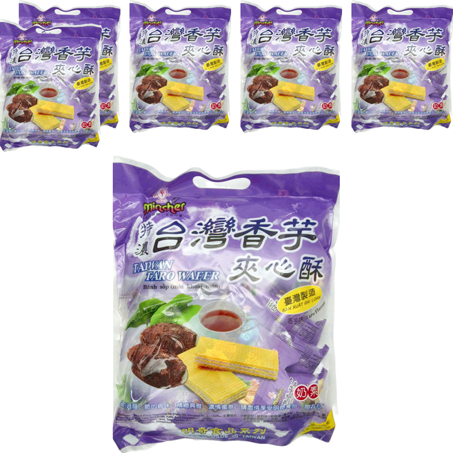 明奇 特濃香芋夾心酥, 400g, 6袋
