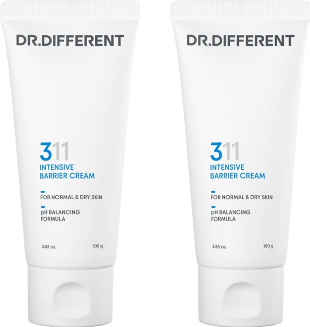 Dr.Different Secolog 311 保濕屏障霜, 100ml, 2個