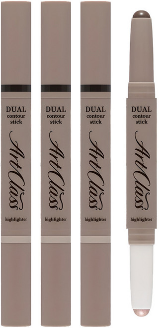 투쿨포스쿨 듀얼 컨투어 스틱, 2호 쿨 듀오, 3개