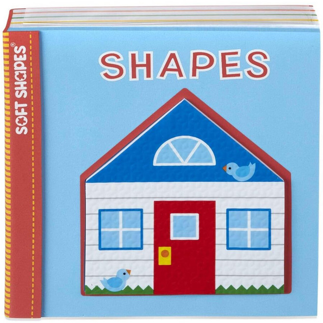 Melissa&Doug 瑪莉莎 洗澡泡泡書, 平裝, 形狀, 1本