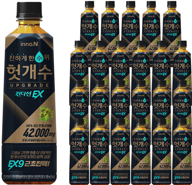 헛개수 이노엔 컨디션 EX, 500ml, 24개