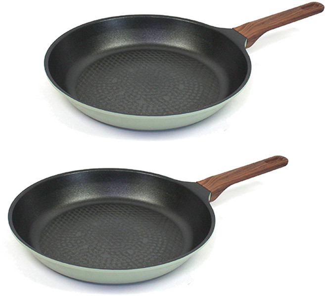 키친아트 IH모던 그린 후라이팬, 28cm, 2개