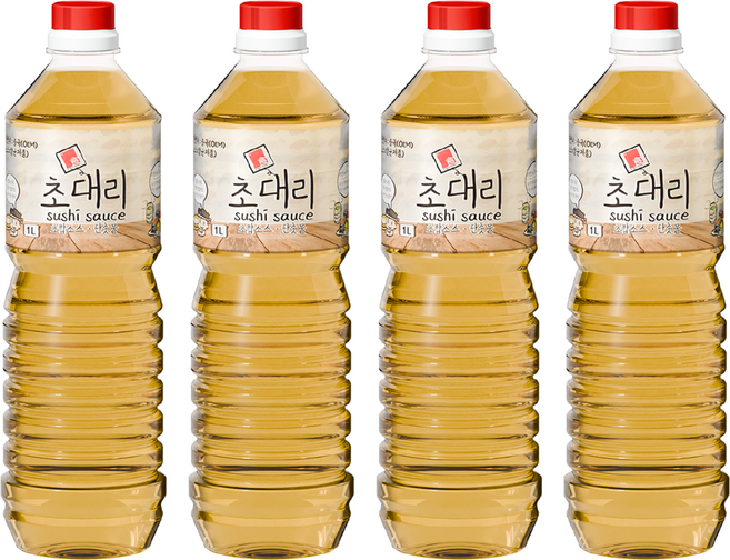 카쿠카쿠 초대리 소스, 1L, 4개