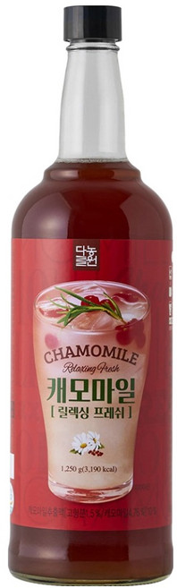 다농원 캐모마일 릴렉싱 프레쉬 시럽, 1.25kg, 1개