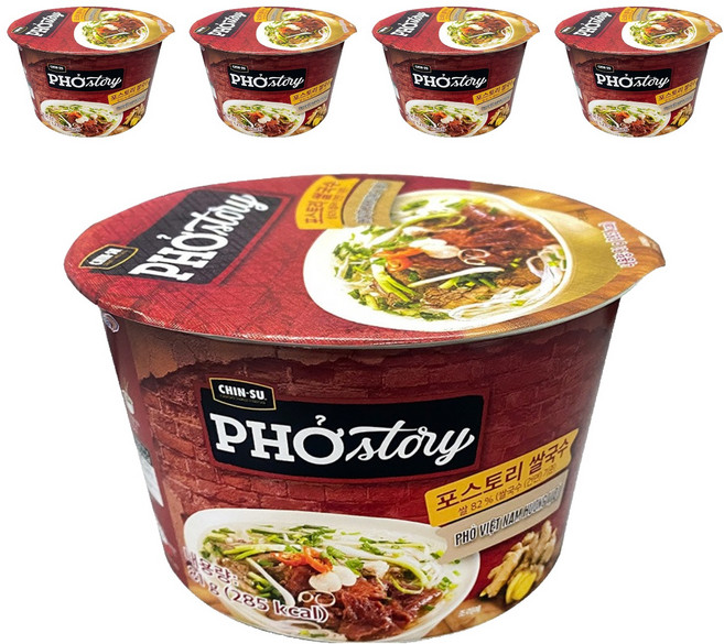 CHIN-SU Postory 米線, 81g, 5個