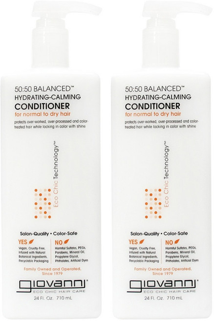지오바니 50:50 발란스 컨디셔너, 710ml, 2개