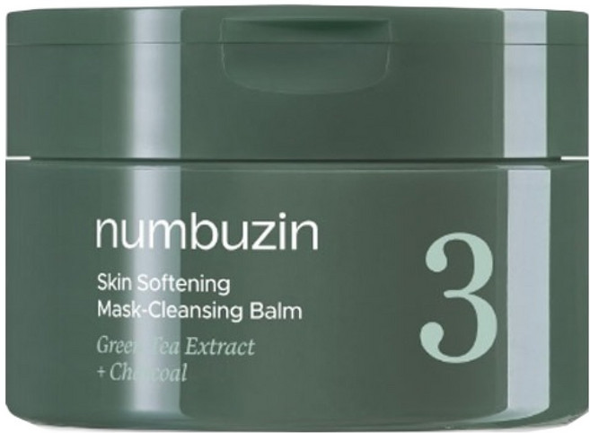 넘버즈인 3번 녹차숯 모공말끔 클렌징팩밤, 85g, 1개