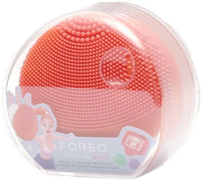 FOREO LUNA 玩趣增強版潔面儀 2代, LUNA play plus 2, 蜜桃橘
