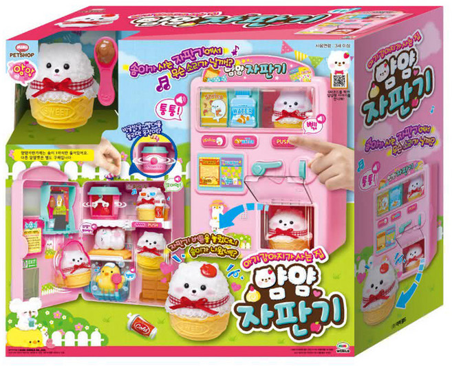 MIMI PETSHOP 萌寵販賣機 3歲以上, 多色, 1盒
